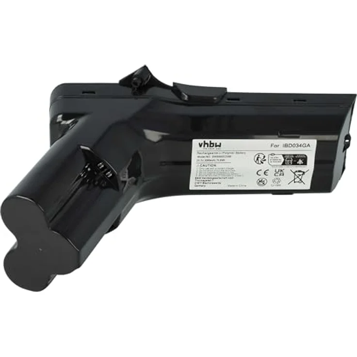 vhbw 1x Akku kompatibel mit Philips SpeedPro Max Aqua Plus XC8347/01, XC8349/01 Staubsauger (3000 mAh, 25,2 V, Li-Ion) - Ersatzakku mit 3000 mAh Kapazität – Bild 2