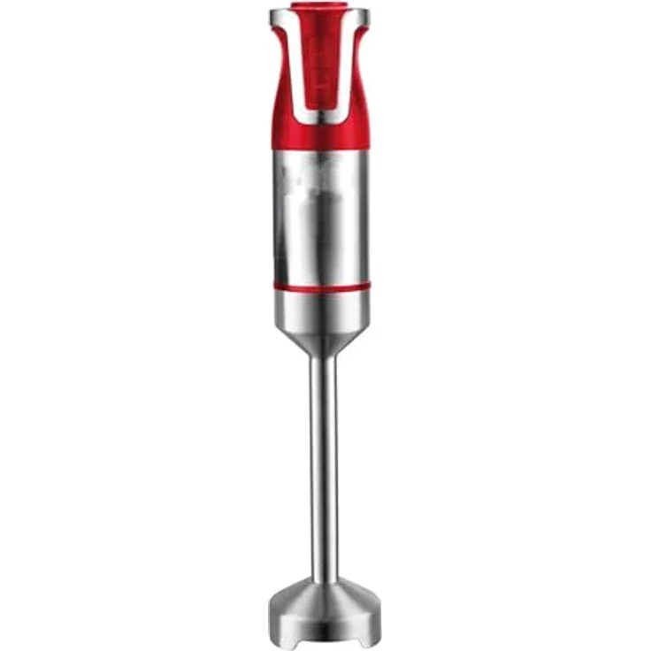 Royalty Line Stabmixer 800W rot mit Geschwindigkeitsregler und variablen Geschwindigkeitsstufen – Bild 2