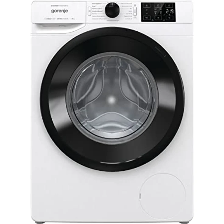 Gorenje WAM 84 AP Waschmaschine mit Dampffunktion / 8 kg / 1400 U / 16 Programme/AquaStop/Inverter PowerDrive Motor/Edelstahltrommel/Kindersicherung/EEK A/weiß – Bild 1