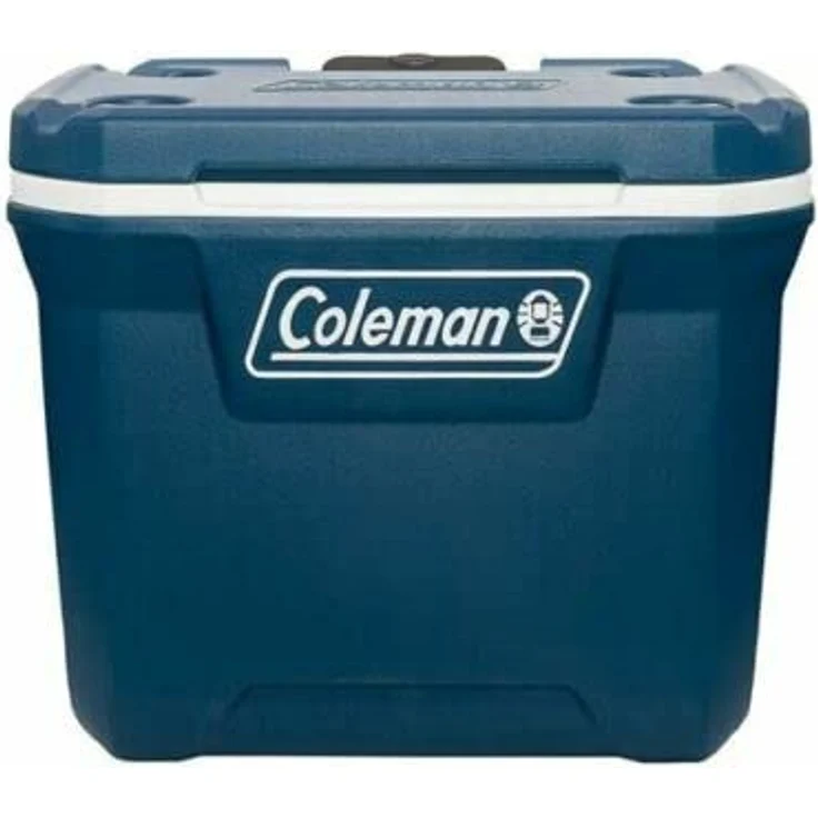 Coleman 50QT Xtreme Wheeled passive Kühlbox, mit Rollen, 47 Liter, Teleskopgriff, PU-Schaumisolierung, blau – Bild 3