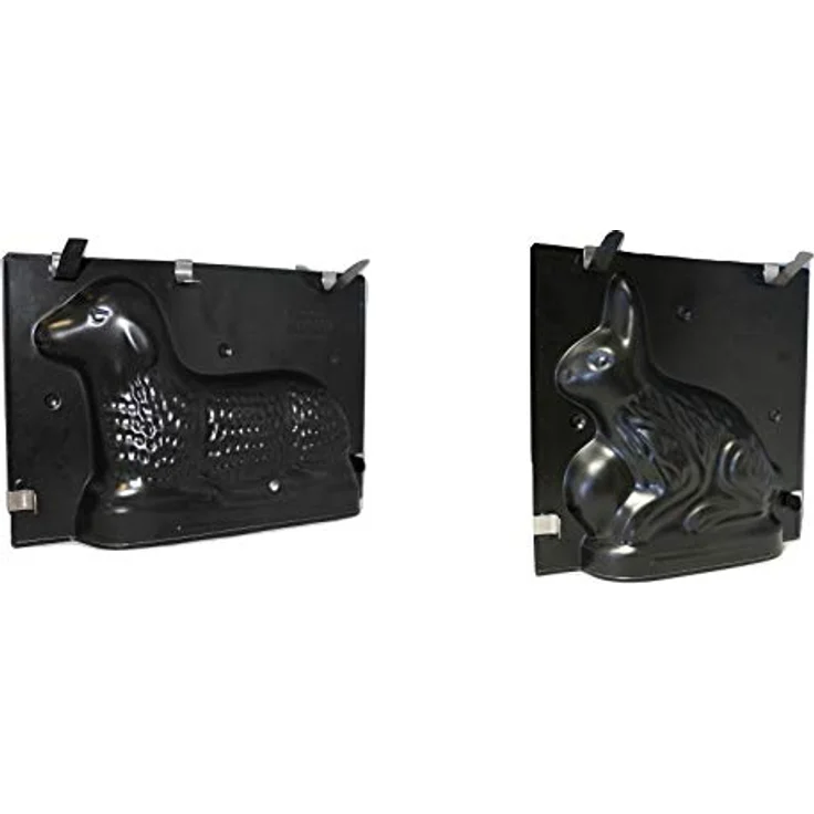 Kaiser Spezial Backset Ostern, Osterlamm + Osterhase Backform, Kuchenform 3D, Antihaft-Beschichtung – Bild 2