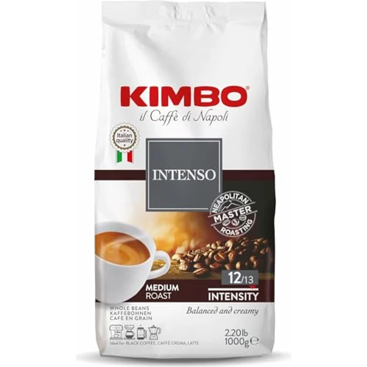 KIMBO Aroma Intenso, 1000g, Kaffeebohnen – Bild 2