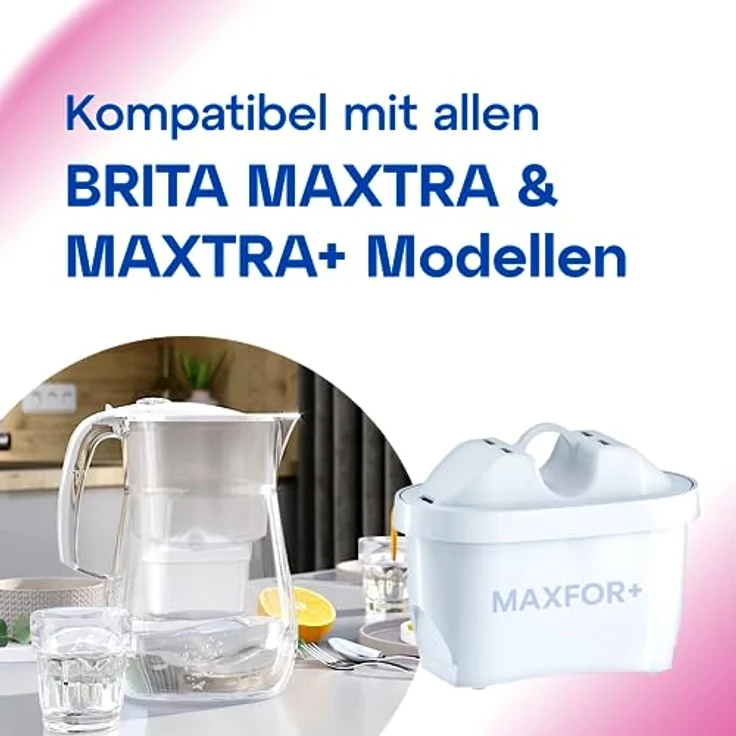 Aquaphor MAXPHOR+ MG Filterkartusche Trinkwasserfilter 6er Pack mit AQUALEN und Magnesium +, für Tischwasserfilter, Ionenaustauschfaser, kompatibel mit AQUAPHOR Modellen, für weiches und leckeres Wasser – Bild 8