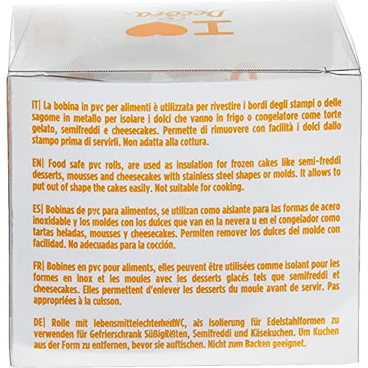 DECORA 0160719 TORTENDRANDFOLIE AUS PVC, Rolle MT 10 H60 MM – Bild 5