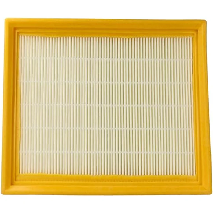 vhbw Staubsaugerfilter kompatibel mit Lidl Parkside PPWD 30 A1 Staubsauger - HEPA-Filter Gelb Weiß, optimale Filterleistung für Allergiker – Bild 1