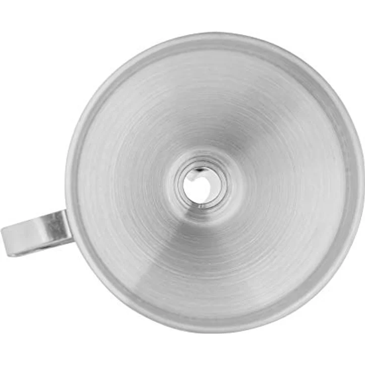 axentia Trichter aus Edelstahl - Einfülltrichter mit Henkel - Einfüllhilfe für Gläser - Metall Einfülltrichter 10 cm Durchmesser - Einfüllrohr 1,5 cm - Einfüllhilfe - Küchenzubehör – Bild 4