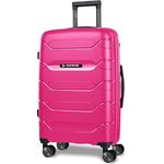 Polestream Strz 4 Rollen Trolley M, 64 cm mit Dehnfalte, intensiv magenta, 100% Polypropylen