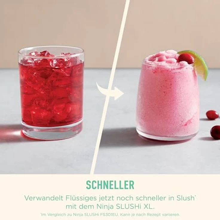 Ninja SLUSHi XL Slush-Eismaschine mit SlushAssist-Technologie, 3,7 l Fassungsvermögen, Mokka FS601EUBR – Bild 5