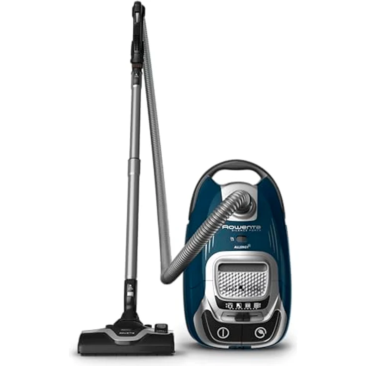 Rowenta RO7451 Silence Force Effitech Bodenstaubsauger mit Beutel | extrem leise mit 57 dB(A) | effizienter Motor | Dunkelblau – Bild 3
