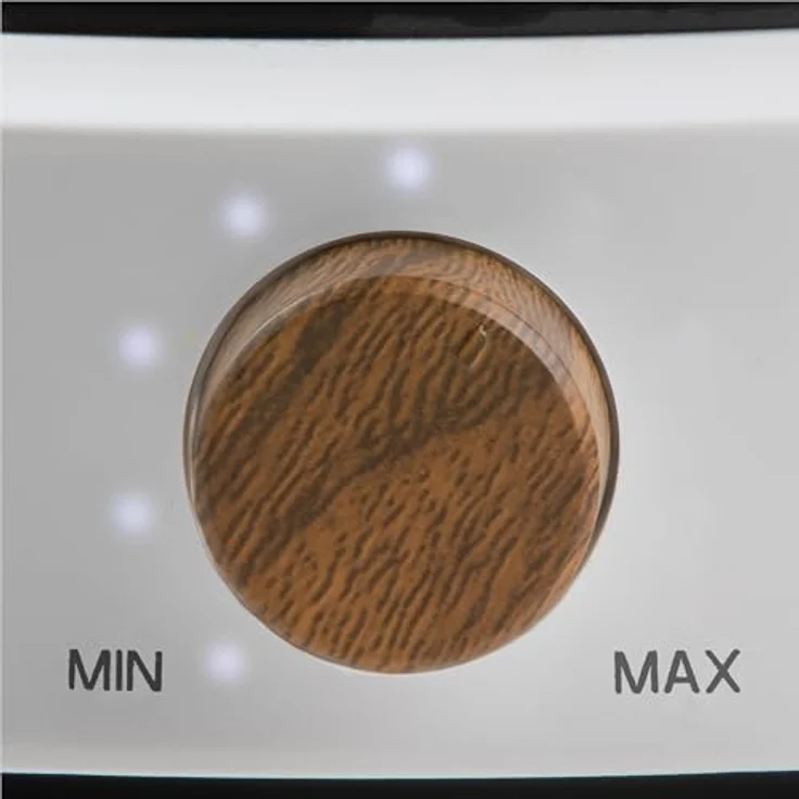 Domo DO30112IP Induktionskochplatte rund weiß, Ø 26 cm, 9 Stellungen Thermostat – Bild 2