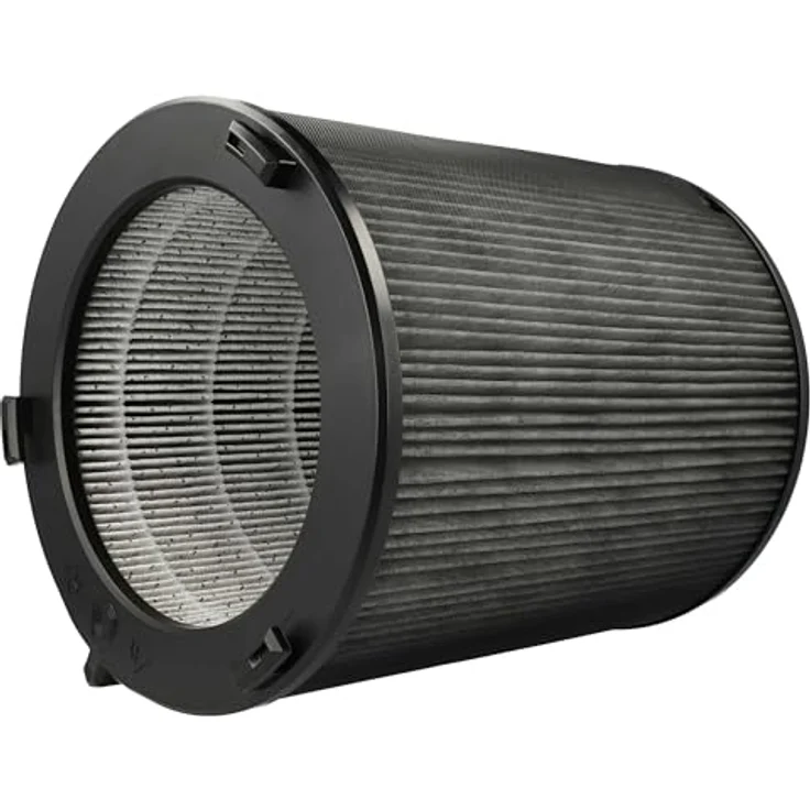 VHBW 2x Kombifilter kompatibel mit Ideal Luftreiniger - Vorfilter + HEPA + Aktivkohle, hohe Filterleistung, 99,97% partikelreduzierend – Bild 2