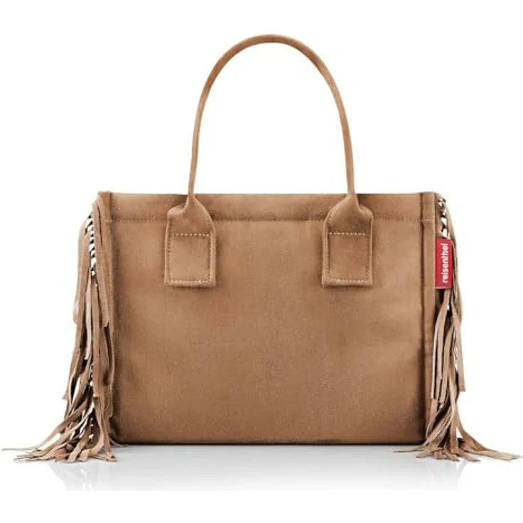 reisenthel daily shopper XS western, praktische Crossbody-Handtasche mit Metalldruckknopf und Reißverschluss-Innentasche, 4 l Volumen – Bild 2