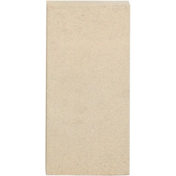 Firefix Schamottstein für Backofen, 30 x 15 x 3 cm, formgepresst, hitzebeständig bis 1300 Grad
