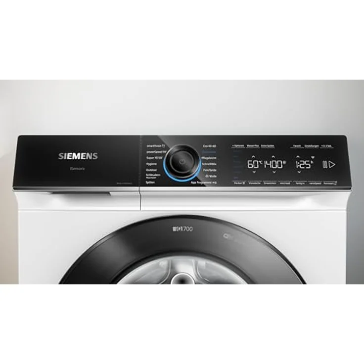 Siemens iQ700 WG44B20Z0, Frontlader-Waschmaschine, A, Fassungsvermögen 9 kg, Standgerät, Breite 60 cm, weiß – Bild 6