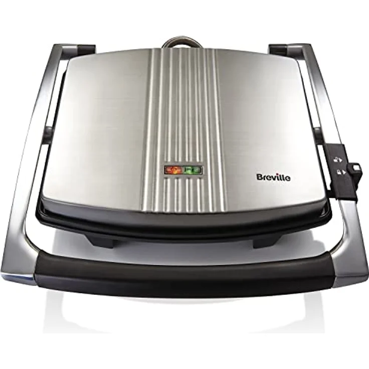 Breville VST026X VST026 Panini-Presse, Edelstahl, Platin – Bild 2