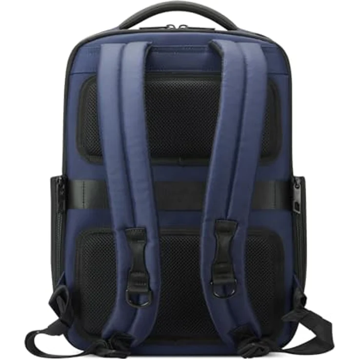 Roncato Metropolitan Business-Rucksack, 38 cm mit Laptopfach, blau, 100% Polyester, 28 cm x 13 cm x 38 cm – Bild 5