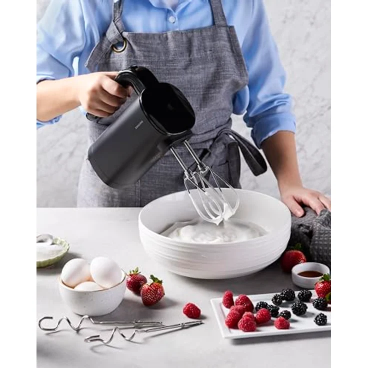 ZWILLING Extend Handmixer, kabelloser Schneebesen mit 3 Geschwindigkeitsstufen, bis zu 120 Minuten Akkulaufzeit, einfach zu bedienen – Bild 3