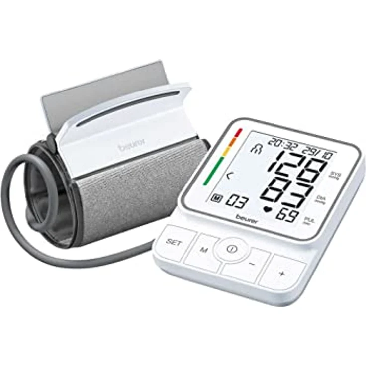 Beurer BM 51 easyClip Oberarm-Blutdruckmessgerät mit innovativer Clip-Manschette für einfaches Anlegen mit nur einem Handgriff, vollautomatische Blutdruck- und Pulsmessung am Oberarm – Bild 6