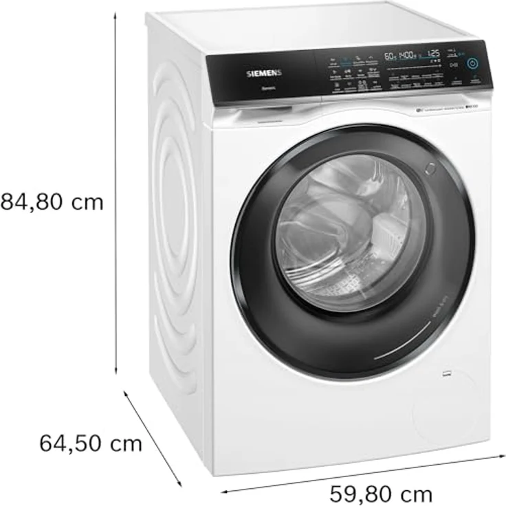 SIEMENS Waschtrockner iQ700 WN54C2A40, 10,5 kg, 6 kg, Aqua Stop, Weiß - Preisvergleich – Bild 3