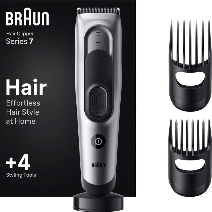 Braun Haarschneider HC7390, 17 Längeneinstellungen, Abwaschbar – Bild 1
