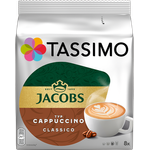 Tassimo Jacobs Krönung Cappuccino , 1er Pack (1 x 8 Portionen), Kapseln