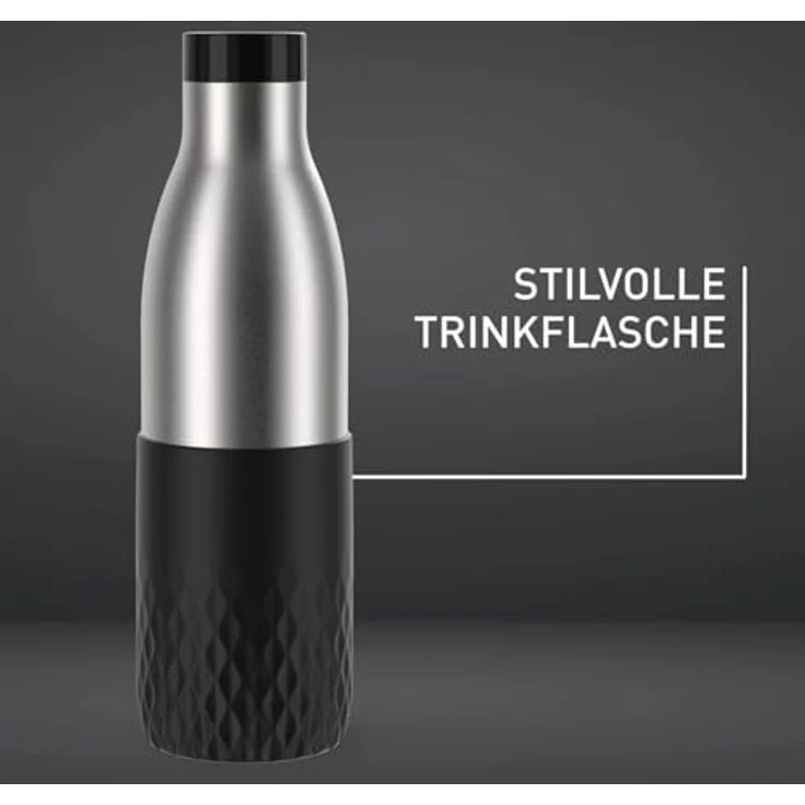 Trinkflasche Bludrop 0,7l sw – Bild 6
