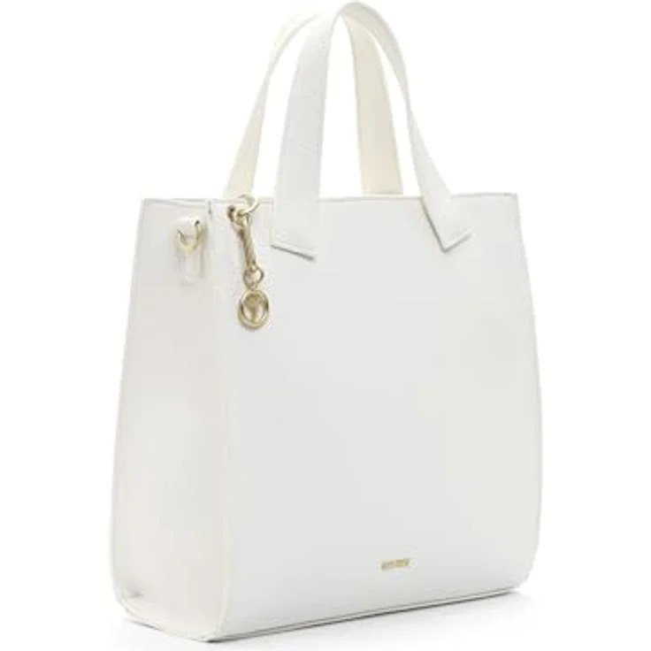 SURI FREY Shopper SFY Gwenny, eleganter Damenshopper in Echtleder-Optik, mit Reißverschluss und verstellbarem Umhängeriemen, schwarz – Bild 5