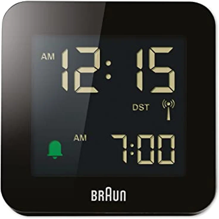 Braun BC 09 B-DCF Funkwecker Multiband schwarz – Bild 1