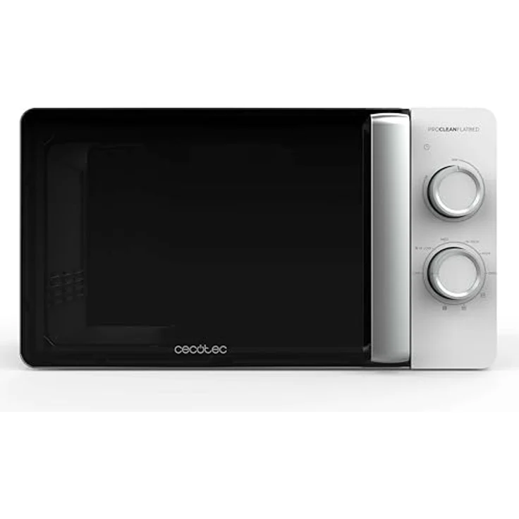 Cecotec Mikrowelle mit Grill Proclean 3110 Flatbed Mikrowelle, 20 l, 700 W, 6 Stufen, 800 W Grill, 3DWave-Technologie, anspruchsvolles Design – Bild 1