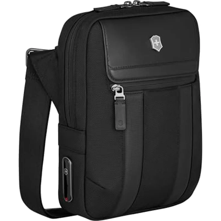 Victorinox Architecture Urban2, Handtasche Crossbody Bag mit 360-Grad-Schutz für 10" Tablet, antimikrobielles SILVADUR™-Futter, schwarz – Bild 2