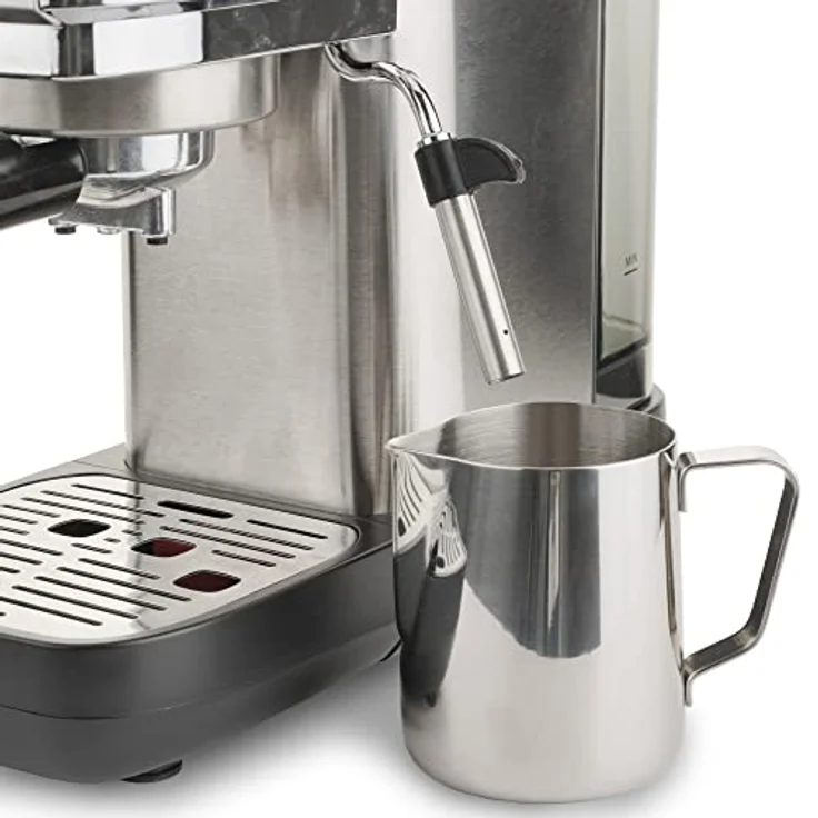 Ariete 1381 Espressomaschine 1,1 l Kaffeepad Gemahlener Kaffee 1300 W Silber – Bild 6
