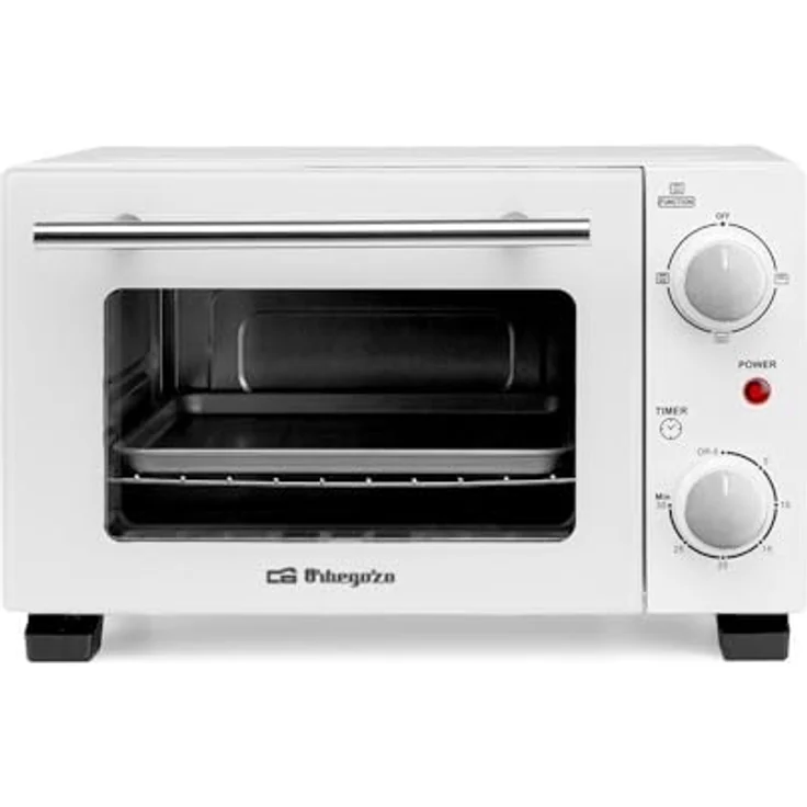 Orbegozo HO 975, Minibackofen mit 10 Litern Volumen, 800 W, weiß – Bild 3