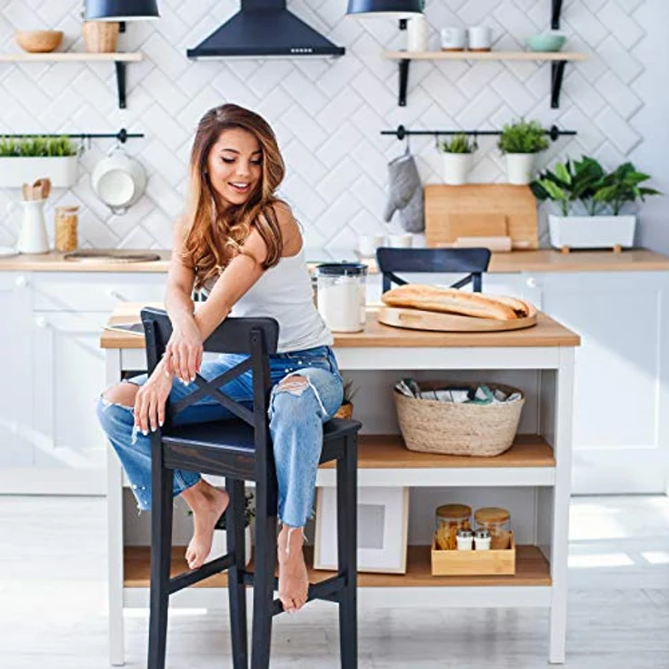 Relaxdays Aufbewahrungsbox mit Deckel, Bambus Kasten, Deko, für Utensilien, Allzweckkiste, klein, HBT: 7x22x15 cm, Natur, 100% – Bild 3