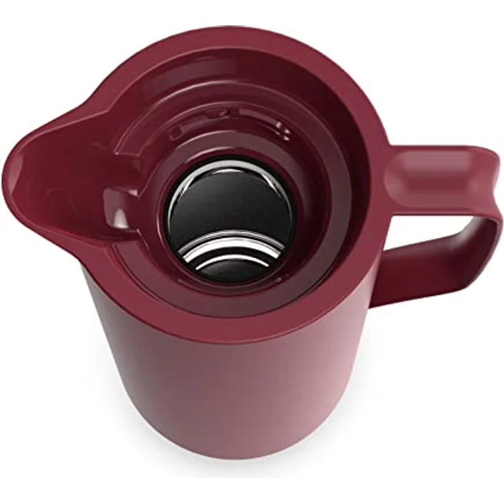 Emsa Motiva QP Thermoskanne,1l, rot – Bild 3