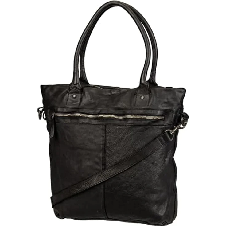 HAROLD'S Shopper Submarine SU94, lässiger Shopper aus pflanzlich gegerbtem Rindleder, 40 cm breit – Bild 2
