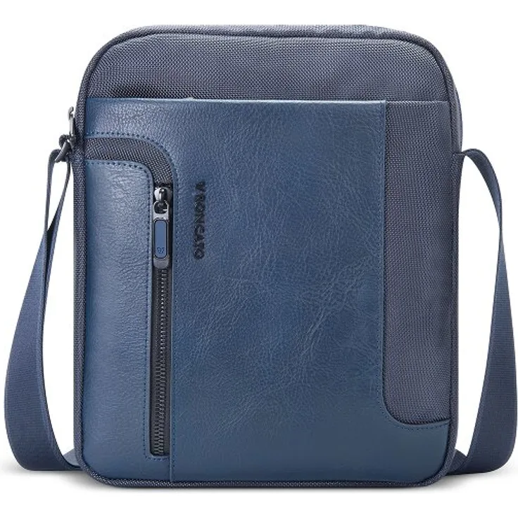 Roncato Panama 4.0 Umhängetasche, 23 cm, 100% Nylon, blau