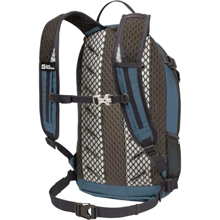 Jack Wolfskin Daypack VELOCITY 12, Rucksack mit AEROSHAPE CORE-Tragesystem, integrierter Regenschutzhülle und abnehmbarem Hüftgurt – Bild 2