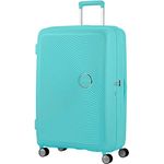 American Tourister Soundbox - Spinner L Erweiterbar Koffer, 77 cm, 97/110 L, Blau (Poolside Blue)