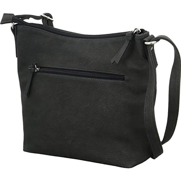 Tom Tailor Imeri Umhängetasche, 23 cm x 10 cm x 26 cm, schwarz, 100% Polyurethan – Bild 4