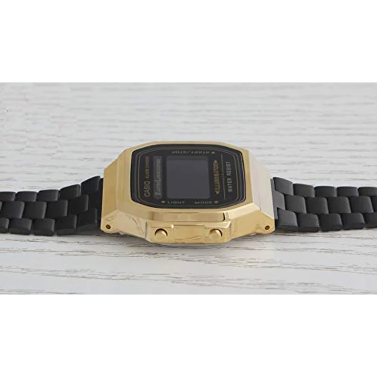 Casio Unisex Uhr Vintage A168WEGB-1BEF Edelstahl – Bild 5