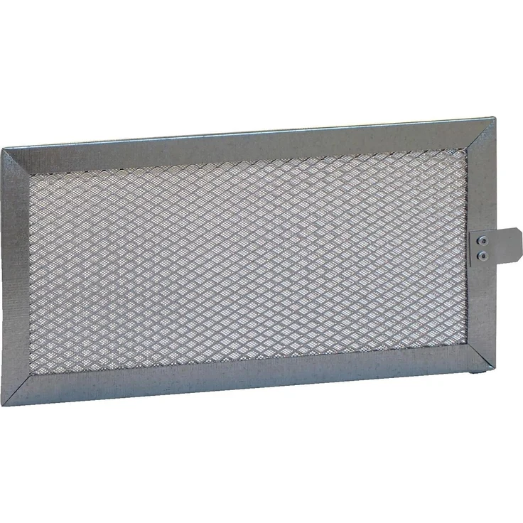 Schneider Electric ClimaSys Metallfilter NSYCUFX1K1T2KS, Aluminium, für Kühleinheit 1k1-2kW, IP34