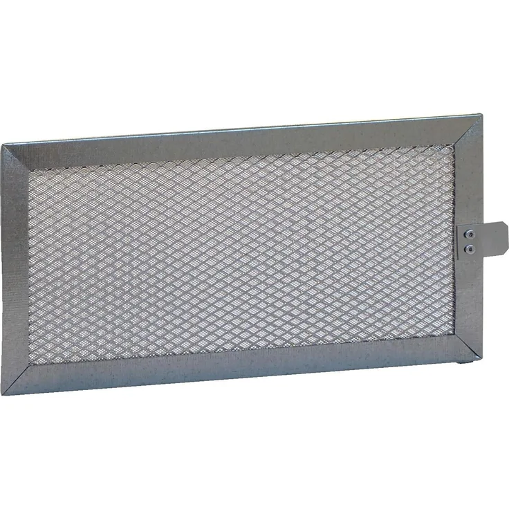 Schneider Electric ClimaSys Metallfilter NSYCUFX1K1T2KS, Aluminium, für Kühleinheit 1k1-2kW, IP34