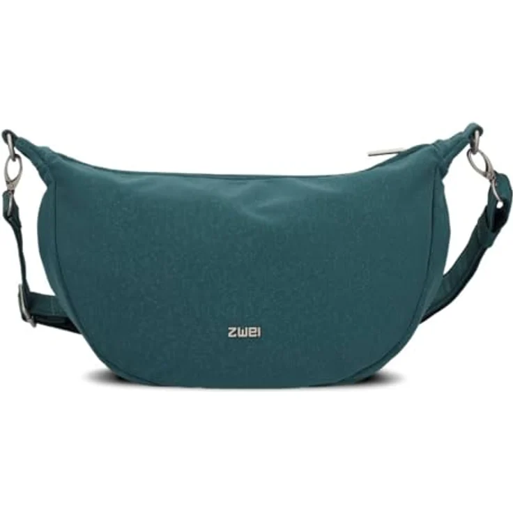 Zwei Mademoiselle.M Umhängetasche 34 cm, petrol, 100% Polyurethan, 34 cm x 11 cm x 18 cm – Bild 4