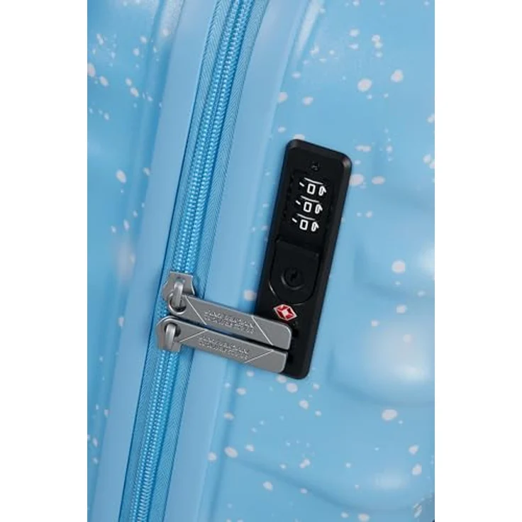 American Tourister Wavebreaker Disney 4 Rollen Trolley, 67 cm, blau, 100% ABS, 44 cm x 26 cm – Bild 7
