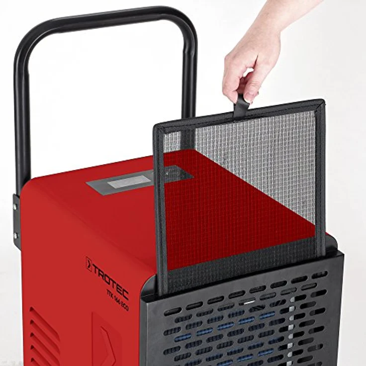 Trotec Luftentfeuchter TTK 166 ECO (max. 52 Liter/24h) für Raumgrößen bis 90 m² / 230 m³ | Hygrostatgesteuerter Automatikbetrieb | Entfeuchtung | Bautrockner | Luftentfeuchtung, weiß – Bild 8
