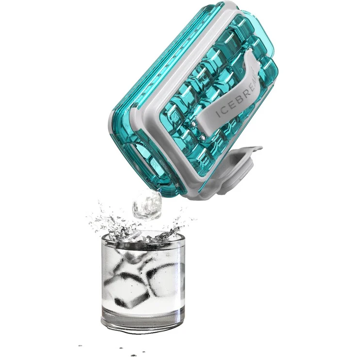 ICEBREAKER Eiswürfelform POP 2.0, 4-in-1-Lösung, Clear Water Blue – Bild 1