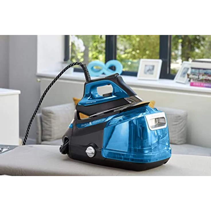 Rowenta Silence Steam Pro Bügelstation, unbegrenzte Laufzeit Silence Steam Pro (450 g-min) Única blau – Bild 2