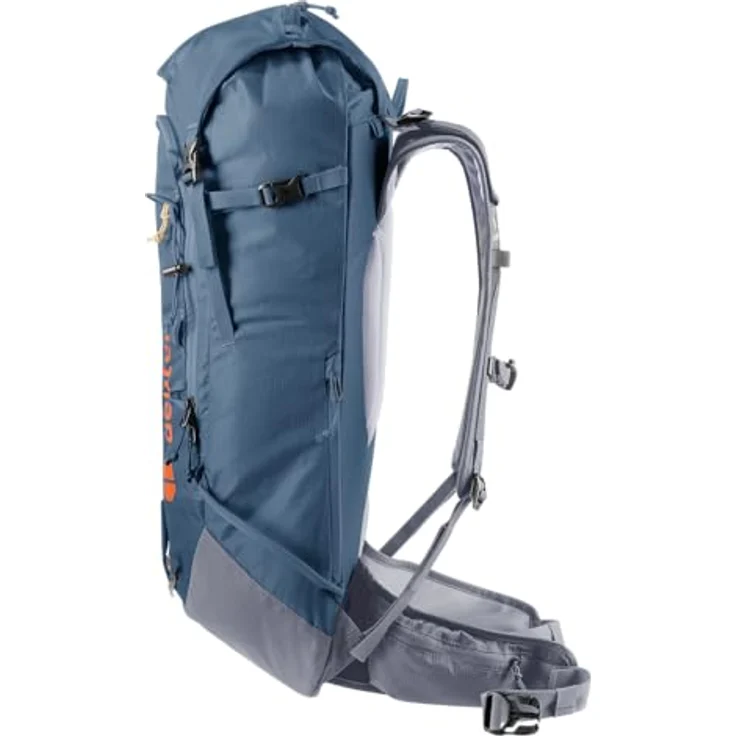 deuter Freescape Lite 26 Skitouren Rucksack, mit separatem Sicherheitsausrüstungsfach und Helmnetz, in Schwarz – Bild 5