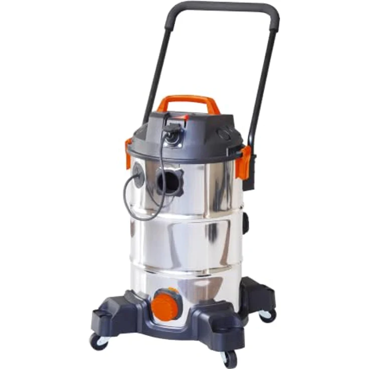 Strahlemann Schlammsauger SM-35L1200W, 1200 W Nass- und Trockensauger mit integrierter Teichpumpe, 35 L Auffangbehälter – Bild 2