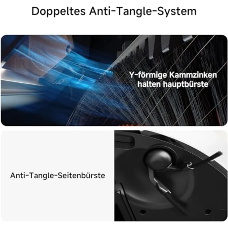 Xiaomi Robot Vacuum H50, Staubsauger- und Wischroboter mit 10.000 Pa Saugkraft, selbstreinigender Ladestation und Lasernavigation – Bild 5